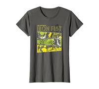 Panneaux Marvel Immortal Iron Fist T-Shirt, Femme, Asphalte, L