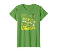 Panneaux Marvel Immortal Iron Fist T-Shirt, Femme, Herbe, XS