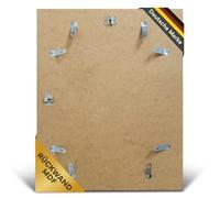 Panneaux MDF de 2 mm avec crochet de suspension - Panneau de particules pressé pour habiller des armoires, des parois arrière et des cadres photo - Plaque fine en bois pour la construction et le