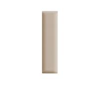 Panneaux muraux 3D 15 x 60 cm rembourrés - Très facile à monter soi-même - En velours avec rembourrage doux - Couleur or - Tête de lit - Décoration pour chambre à coucher, bureau, chambre d'enfant