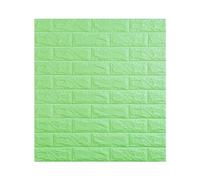 Panneaux Muraux 3d, 3d Wall Autocollants muraux en brique 3D 70x77, papier peint auto-adhésif mousse PE, panneaux de décoration fond télévision Uso apto para salon, protection pièce, DIY bricolage(1)