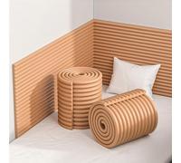 Panneaux muraux 3D anti-collision, à décoller et à coller soi-même, rembourrage en mousse épaisse pour chambre à coucher, tatouage, crèche, sécurité des enfants autistes