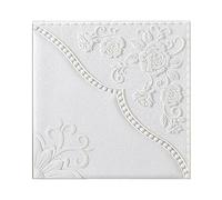 Panneaux Muraux 3D Auto-adhésifs 20 Pièces 13.8 X 13.8" Panneau Mural en Mousse XPE Étanche pour Plafond Découpe DIY Papier Peint à Forte Adhérence pour La Maison