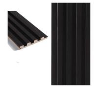 Panneaux muraux 3D, panneaux décoratifs à lattes en bois pour décoration intérieure, panneaux texturés cannelés modernes, imperméables, parfaits pour le salon, arrière-plan TV