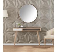 Panneaux Muraux 3D Papiers Peints Décoration Salon 12 pcs Blanc Diamant vidaXL