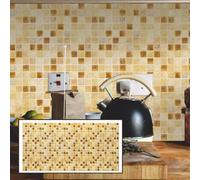 Panneaux Muraux 3D PVC | Effet Mosaïque - 1-20 Panneaux - 0.5-10 m² | Pour Salon, Cuisine & Salle de Bain | Installation DIY Facile (20, Louxor)