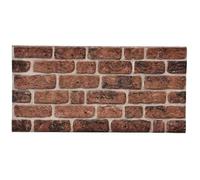 VidaXL Panneaux muraux 3D design brique marron foncé 11 pcs EPS