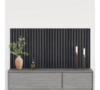 Panneaux muraux acoustiques 2pcs lattes 60,5x60cm placage chêne vidaXL