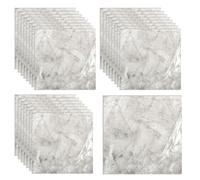 Panneaux muraux autocollants, 24 pièces de carreaux adhésifs pour cuisine, 30 x 30 cm Peel and Stick 3D, découpables, carreaux autocollants pour salle de bain, cuisine, salon