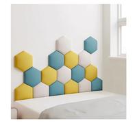 Panneaux muraux autocollants 3D pour une protection anti-collision - Décoration élégante pour chambre d'enfant et amélioration murale rembourrée