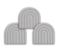 Panneaux muraux autocollants de 3 cm d'épaisseur, autocollants muraux anti-collision pour enfants Tête de lit tapissée, panneau de protection décoratif en cuir synthétique pour salle de jeux