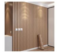 Panneaux muraux autocollants imitation bois 3D, en PVC imperméable, faciles à poser et à décoller, for décorer un mur TV, une cuisine ou une salle de bain.(60x1000cm/1.97x32.8ft)