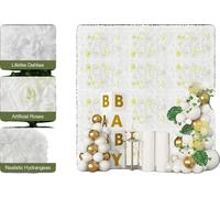 Panneaux muraux de fleurs artificielles, 12 pièces, chaque panneau 60*40 cm, montage mural, forme rectangulaire, tissu en soie d'araignée