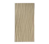 Panneaux muraux Effet Pierre, Panneaux muraux texturés 3D à Effet ondulé - 1200x600, Carreaux de Papier Peint Modernes en PU, Jaune A, Paquet de 25, Parfaits pour Les têtes de lit de Chambre