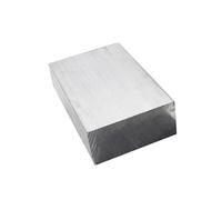 Panneaux muraux en aluminium 6061 T6, bloc, longueur carrée 500mm, épaisseur 6mm, plaque à carreaux, 1 pièce(6x10x500mm)