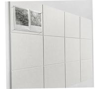 Panneaux muraux en feutre 12x12 pouces Tableau d'affichage en feutre Tableau d'affichage auto-adhésif pour le bureau, l'école et la maison 6 pièces.