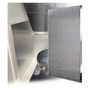 Panneaux Muraux Ignifuges Panneau De Protection Thermique For Poêle À Bois, Panneau Isolant Adhésif En Aluminium 300 °C For Cuisine Derrière L'appareil, Four(15x20in/38.1x50.8cm)