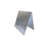 panneaux muraux Plaque de variation de motif de peau d'orange classique en feuille d'aluminium en relief Réfrigérateur Climatisation et emballage Isolant thermique plaque à carreaux ( Size : 200x200x0