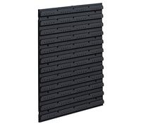 Allit Panneau pour bacs à bec gerbables 457090 – noir – 1 pc