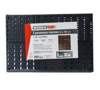 Panneaux muraux pour outils WERKA PRO 20 crochets