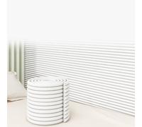 Panneaux muraux rembourrés auto-adhésifs 3D anti-collision pour enfants, panneaux de tête de lit à décoller et à coller soi-même pour chambre à coucher et chambre d'enfant, 60 x 700 cm (l x L)