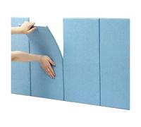 Panneaux muraux rembourrés autocollants pour chambre à coucher, coussinets rembourrés épais pour tête de lit, protection murale rembourrée et décoration
