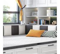 Panneaux Muraux Rembourrés, Panneaux de tête de lit autocollants, papier peint autocollant mural à décoller et coller, coussin doux(C,240x30cm)