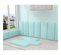 Panneaux muraux rembourrés, rembourrage mural de 3/4/6/9/10 pièces, tête de lit rembourrée amovible et adhésive, panneaux acoustiques décoratifs muraux, autocollants muraux anti-collision