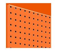 Panneaux perforés muraux pour salle d'artisanat, garage et cuisine - Organisateur d'affichage argenté, 60 x 40 cm, parfait pour les bijoux, les outils et les accessoires, étagères murales de vente au
