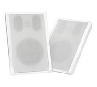 Panneaux plats haut-parleurs muraux, boîtier blanc - Pronomic FLS-540E WH Blanc G