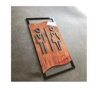 Panneaux pour toilettes, Plaque de signalisation for toilettes, plaques porte salle bain, plaque for, d'immatriculation maison(Toilet)