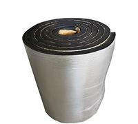 Panneaux réfléchissants pour radiateurs, Isolation phonique et thermique autocollante en feuille d'aluminium for murs automobiles, plusieurs tailles(5mm(thk),1 * 10M (10m²))
