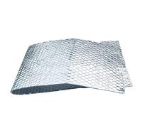 Panneaux réfléchissants thermiques à bulles en alu Rouleau de papier aluminium à bulles auto-adhésif for isolation thermique, plusieurs tailles(1x5m)