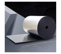 Panneaux réflecteurs pour radiateurs, Feuille d'aluminium autocollante, réflecteur de chaleur, isolation thermique et phonique, noire, 1 x (1 à 10) m(20mm,1x2m)