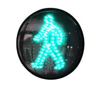 Panneaux Routiers Automobiles Et Piétons,Feux De Signalisation For Piétons À 200 LED De Qualité Industrielle (taille : 12 V)(Model 300 pedestrian green static)