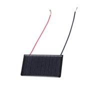 Panneaux solaires 68 x 36 mm 5 V 60 mA Conversion d'énergie Haute efficacité et compact pour le camping Appareil mobile Chargement Panneau de camping