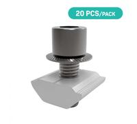 Panneaux solaires - Accessoires de structure - Ecrou TT - 20 Pcs/Pack