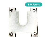 Panneaux solaires - Accessoires de structure - Plaque de mise à la terre - 8 Pcs/Pack