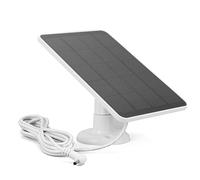 Panneaux solaires, chargeur de caméra sécurité IP 20 W avec fil charge 3 mètres, panneau solaire IP65, support mural, anneau projecteur, caméra/caméra collante