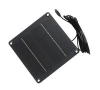 Panneaux solaires chargeur solaire monocristallin 40 W 12 V | Panneau de charge haute efficacité pour extérieur, caravane, camping-car, maison, ferme et voyages