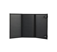 Panneaux solaires, Charur Portable À Panneau Solaire Pliable Avec Port USB For Le Charnt De La Batterie Solaire De Camping En Plein Air(Black)