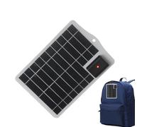 Panneaux Solaires Panneau Solaire Portable 5W 5V Sortie USB Haute | Recharge Batterie Téléphone Extérieur Pour Appareil Photo Ventilateur Lanterne Plein Air Randonnée Sac À Dos Voiture