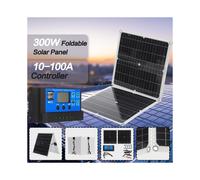 Panneaux solaires portables et pliables de 300 W à 1 000 W, avec double sortie USB et CC, chargeur pour