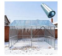 Panneaux Transparents Isolants Thermiques, Panneaux de Serre 0,8 mm pour Extérieur, Serres, Panneau Remplacement Jardin(0.5x3m/1.64x9.84ft)