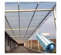 Panneaux Transparents Isolants Thermiques, Panneaux de Serre 0,8 mm pour Extérieur, Serres, Panneau Remplacement Jardin(1x5m/3.28x16.4ft)