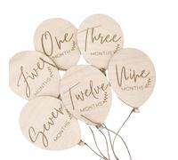 Panneaux uniques en bois pour bébé - Cartes de jalons décoratives pour un moment de croissance pour les nouveaux décors de chambre des parents