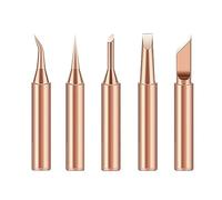 Pannes de fer à souder, 5 pointes de soudage en cuivre sans plomb 900M-TI 900M-TB for station retouche(5PCS K+I+IS+2C+3.2D)