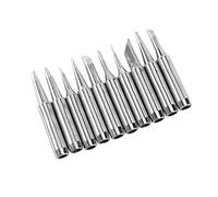 Pannes fer à souder we1010, embout pointe cuivre sans oxygène, 10 types variés, compatibles stations 936 937 938 - Facile à étamer, basse température, idéal soudure électronique & bricolage précis