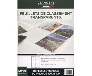 PANODIA CEANOTHE M115-10 feuillets pour tirages 10x15cm