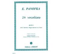 Panofka Heinrich - 24 vocalises Opus 81A --- Voix élevée et Piano G